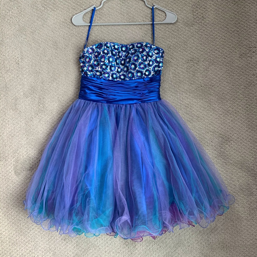 Apseed Blue Party Dress